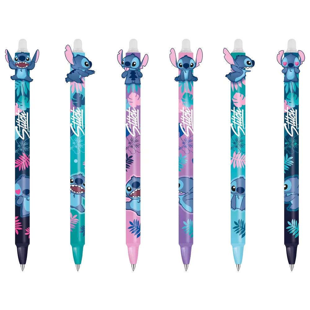 STITCH Uitwisbare balpen - ass.