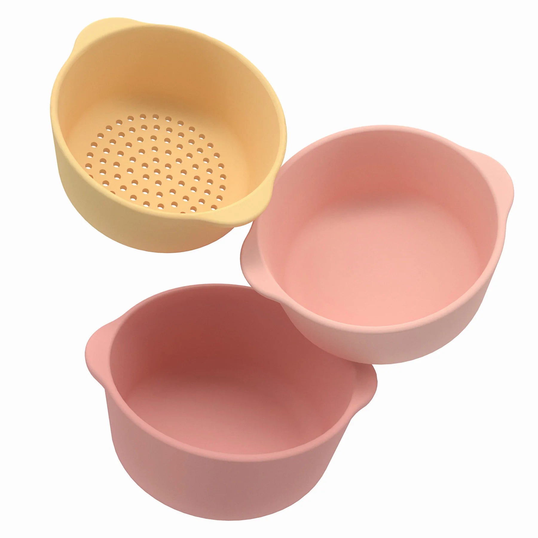INSPIRE Bowls - coral/ yellow