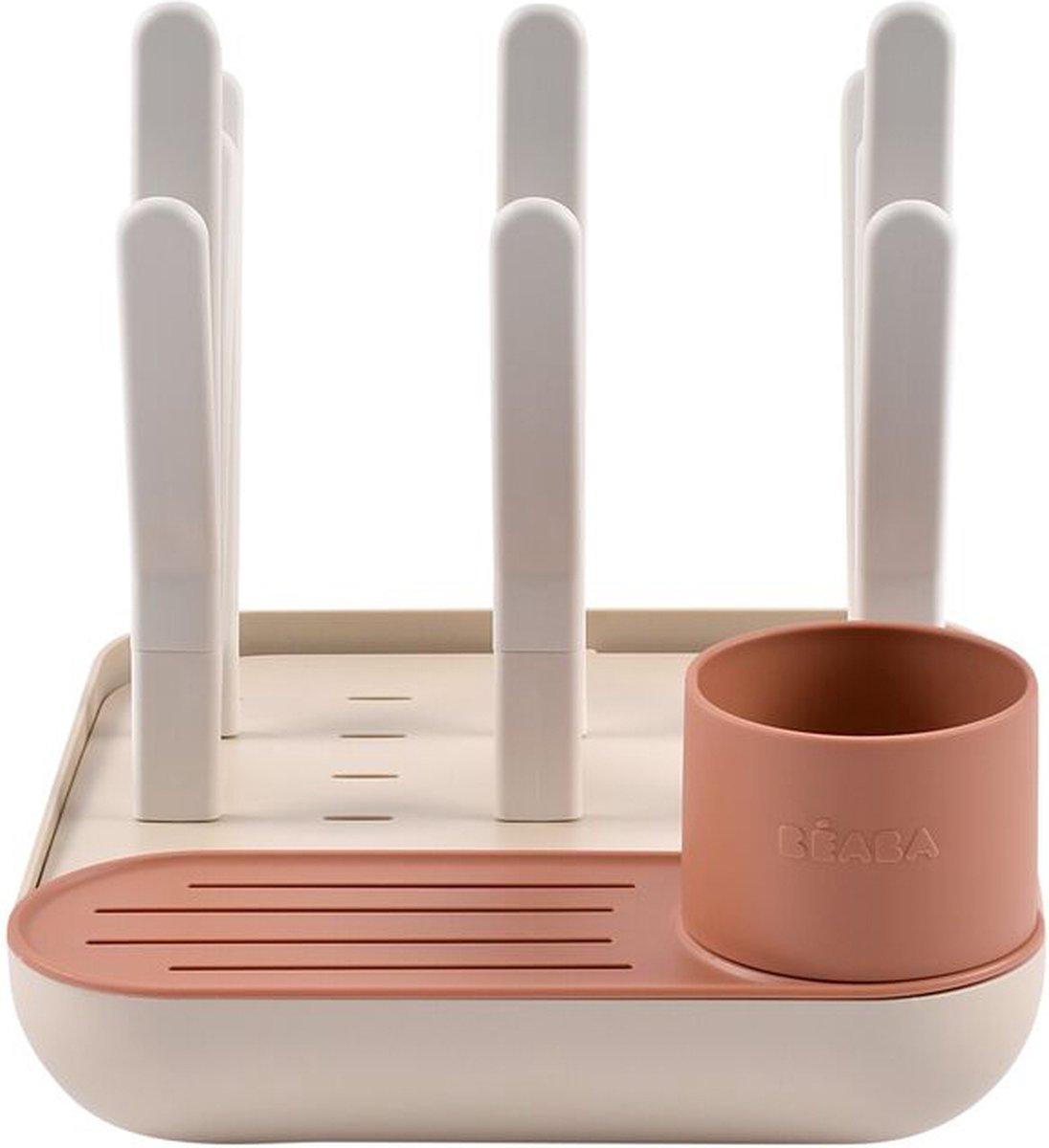 BEABA Forest flessenrek/ uitdruiprek - terracotta