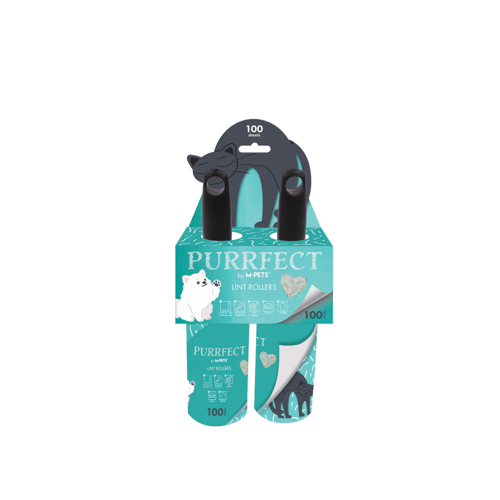 M-PETS Purrfect Lintrollers Groen 100 vellen
