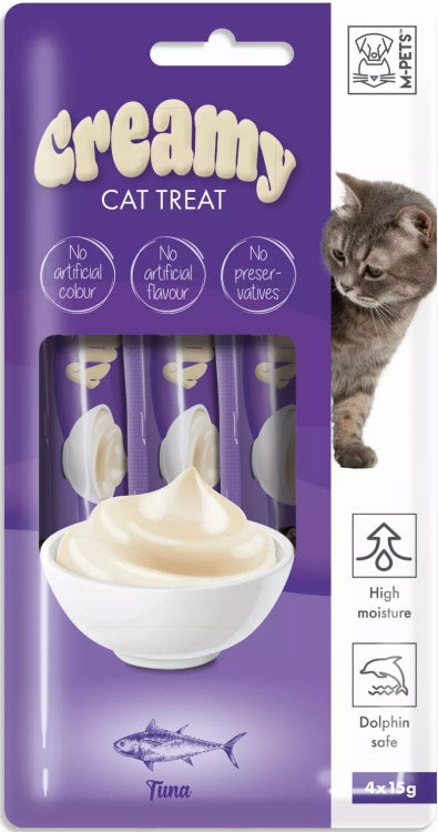 M-PETS Creamy Cat treat tonijn 60g