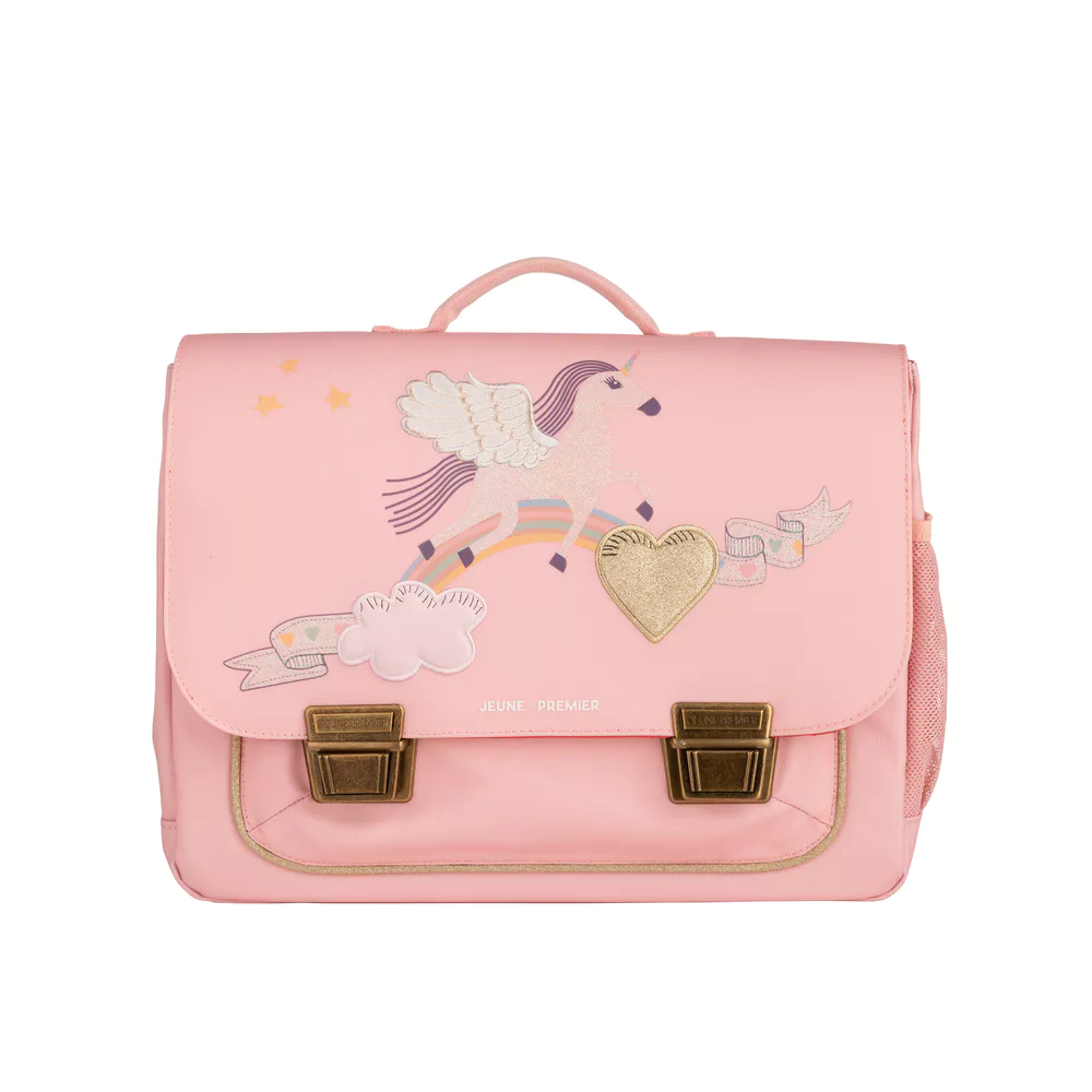 JEUNE PREMIER Classic midi schooltas - Unicorn magic