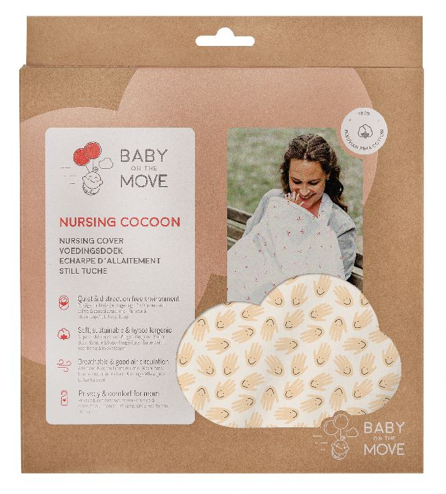 BotM nursing cocoon voedingsboek - happy hands