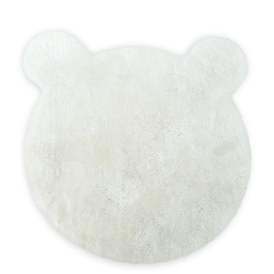 LIVING NATURE Tapijt beer - 75x75cm