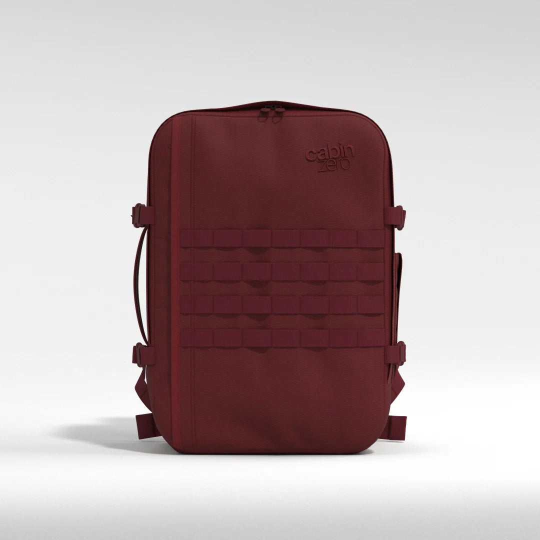CABINZERO Military rugzak 44L - marrakech red