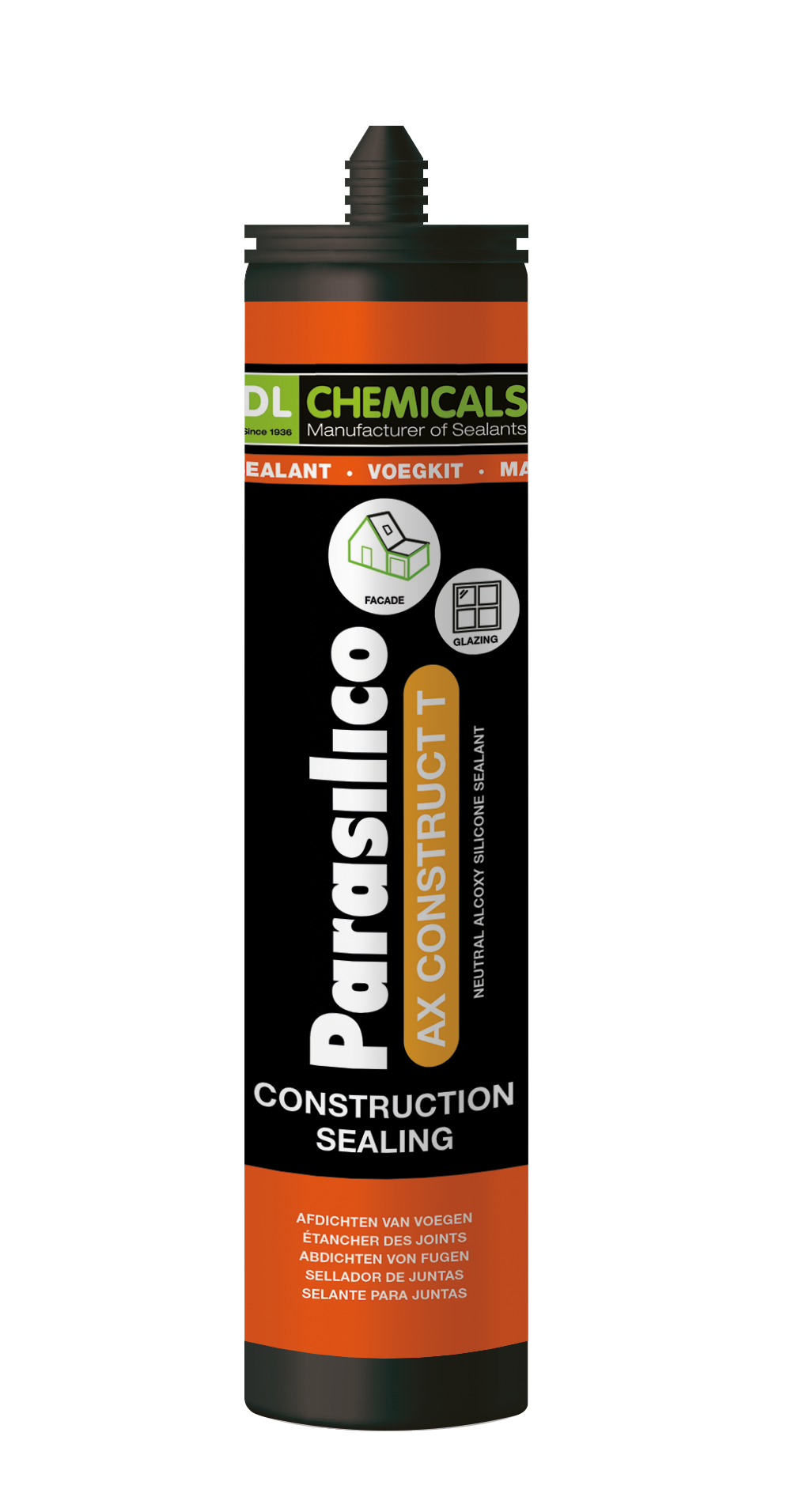 PARASILICO Ax Construct RAL 7004 - 300ml Signaalgrijs