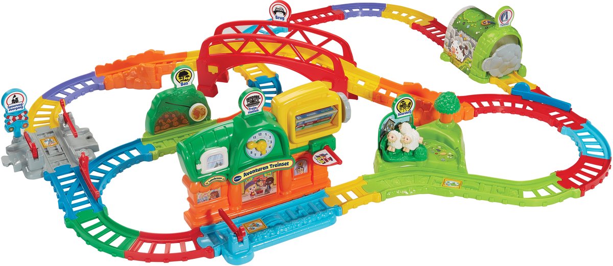 VTECH Toet Toet Auto's - Avonturen Treinset (incl. Lucas Locomotief)