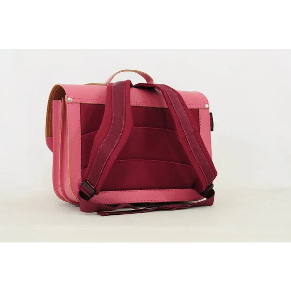 OWN STUFF Boekentas 2 magneetsloten - print butterfly Antique Pink