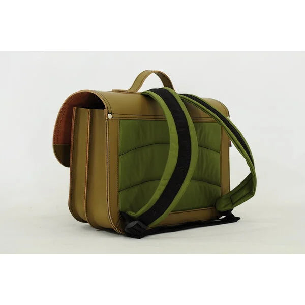 OWN STUFF Boekentas 2 magneetsloten -  print dino moss