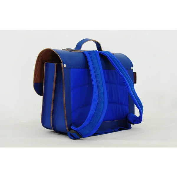 OWN STUFF Boekentas 2 magneetsloten -  print football cobalt