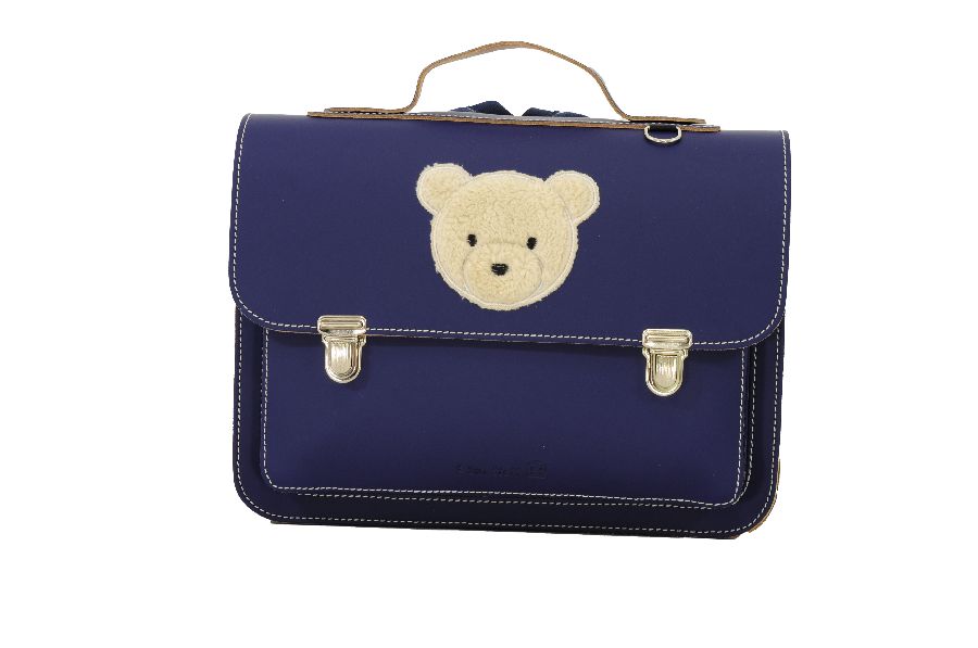 OWN STUFF Kleuter schooltas - print teddy marine