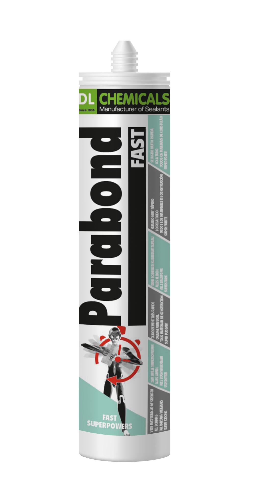 Parabond FAST Zwart - 290ml