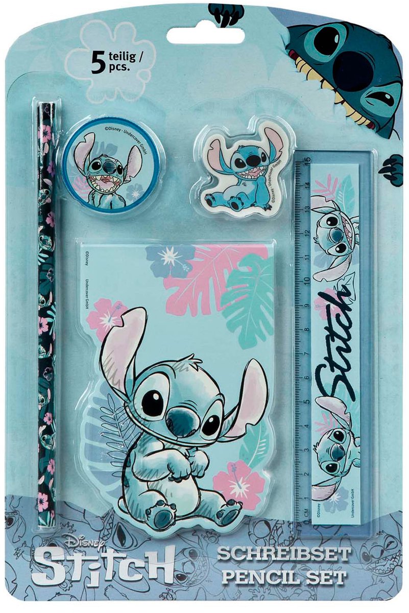 STITCH Schrijfset - 5dlg