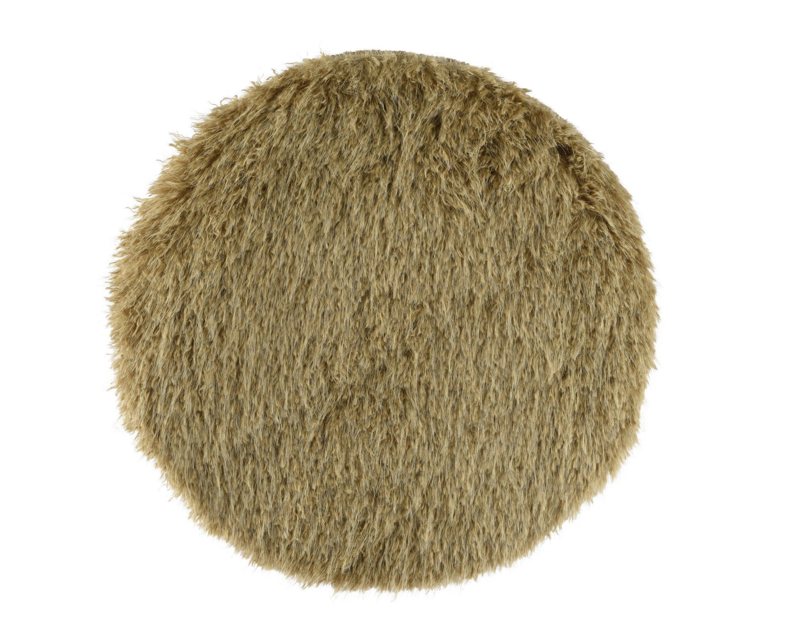 Tapijt kunstbont 38cm - bruin