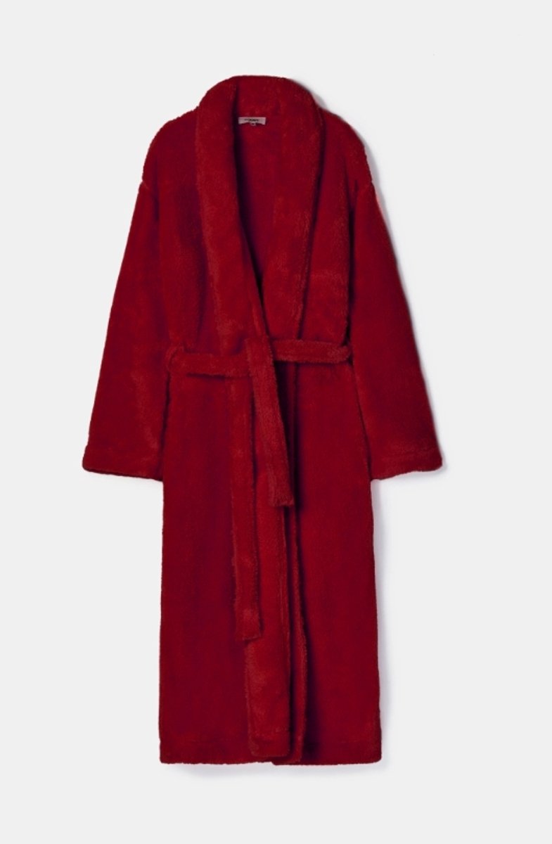 WOODY Dames kamerjas - donkerrood - M