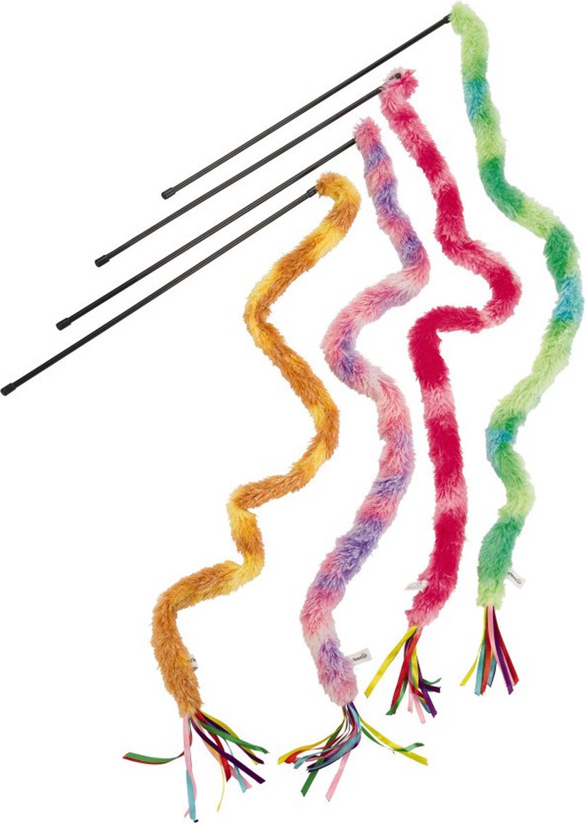 BEEZTEES Kattenhengel Staartjes XL pluche - 50cm