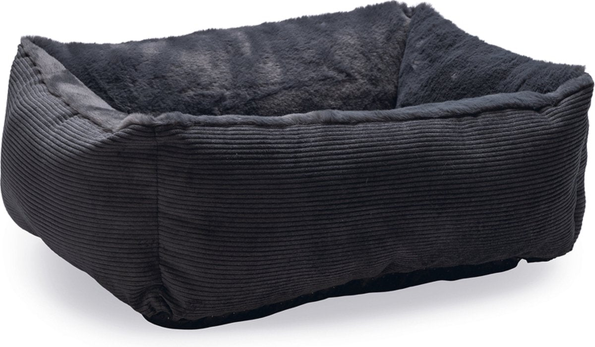 BEEZTEES Kattenmand MOZA 48x37x15cm - antraciet