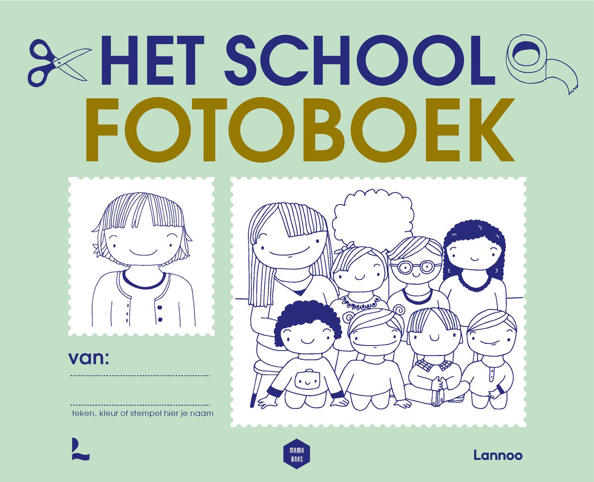 Het schoolfotoboek - Mama Baas