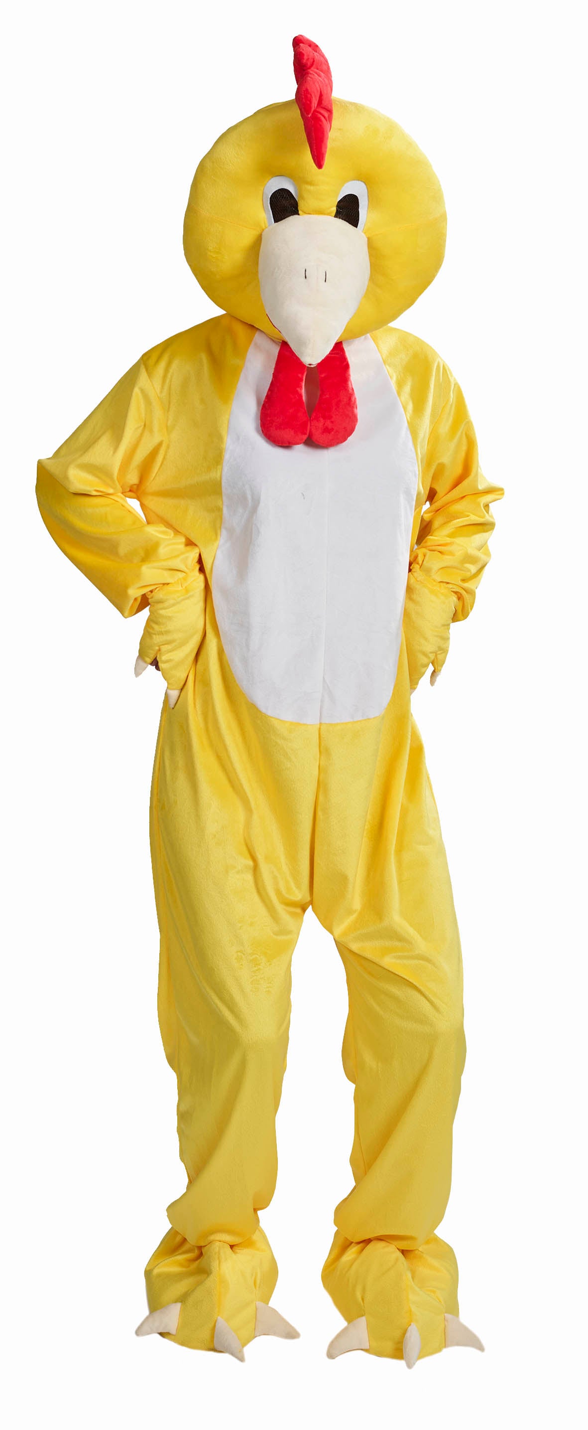 Verkleed kostuum pluche giant kip