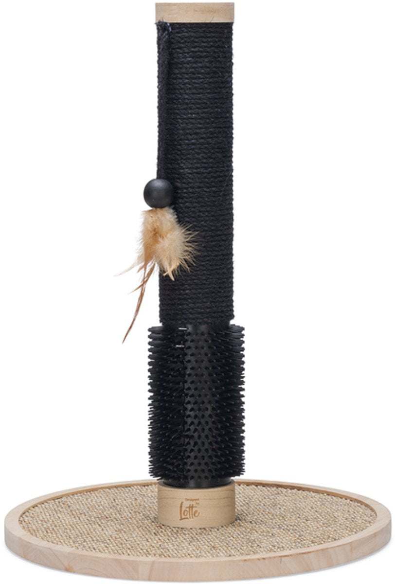 DESIGNED BY LOTTE Krabpaal Fida zwart 39,5x39,5x55cm