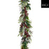 Mica Decorations kerstslinger Bodi 180cm - bordeaux