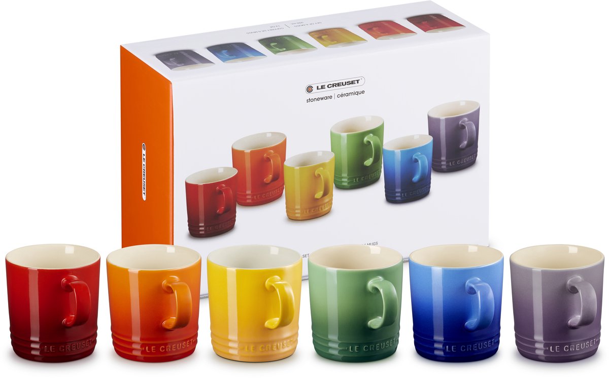 LE CREUSET - 6 mokken