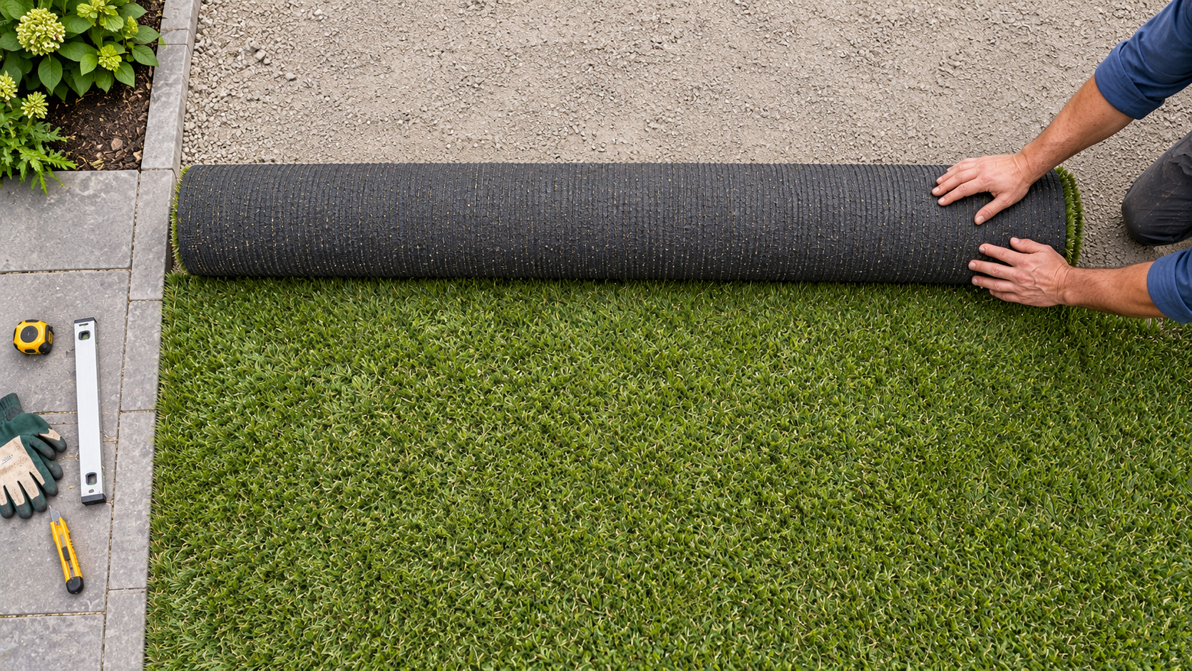 Kunstgras leggen? Zo geniet je altijd van een groene tuin
