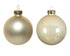 Kerstballen glas emaille/mat mix 2.5cm - parel 24st. 24st.