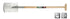 POLET spade HT 260/160 gepol. T steel