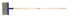 DE PYPERE afsteekmes met steel 30cm