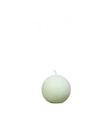 POMAX Kaars bol 6cm - ivoor*