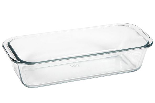500GR- Cakevorm 31x12.6xH7cm - 1.7L glas voor oven en microgolfoven rechthoekig