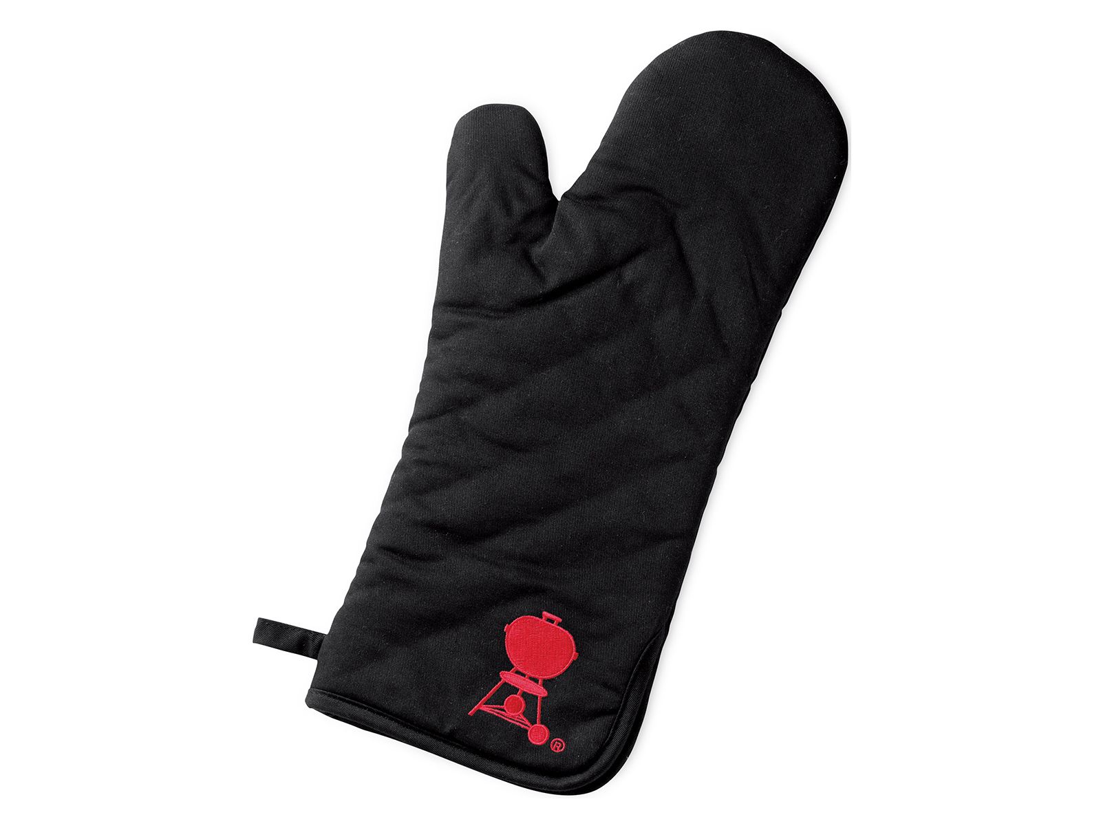 WEBER BBQ/ Ovenwant - zwart m/rood logo