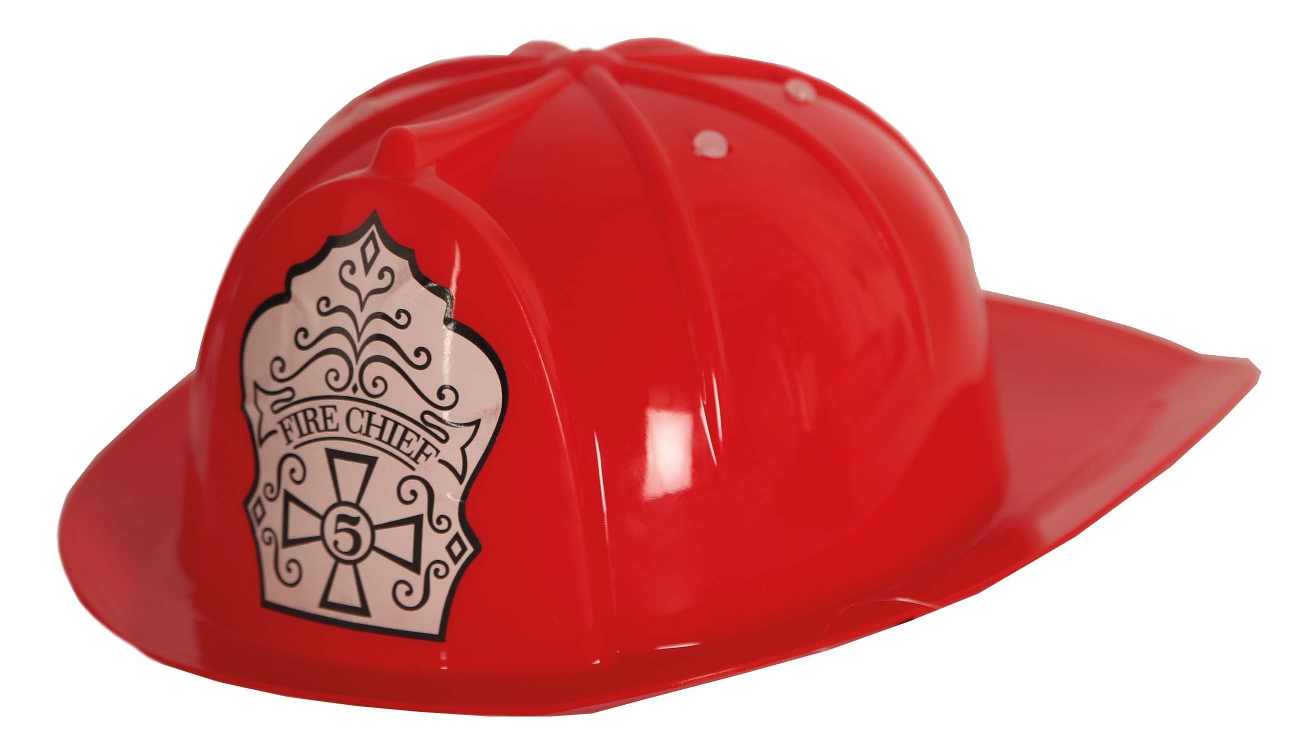 Brandweerhelm - rood