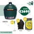 BIG GREEN EGG Extra large 61cm - bbq Gratis:hoes - houtskool 9kg - Aspook