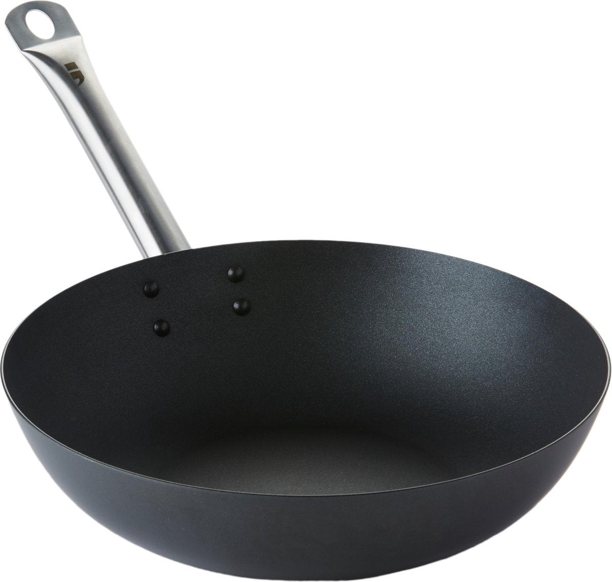 POINT VIRGULE Wok m/ exalibur antikleef 30cm - carbonstaal