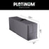 AEROCOVER kussenhoes - 125x32xH50cm - antraciet