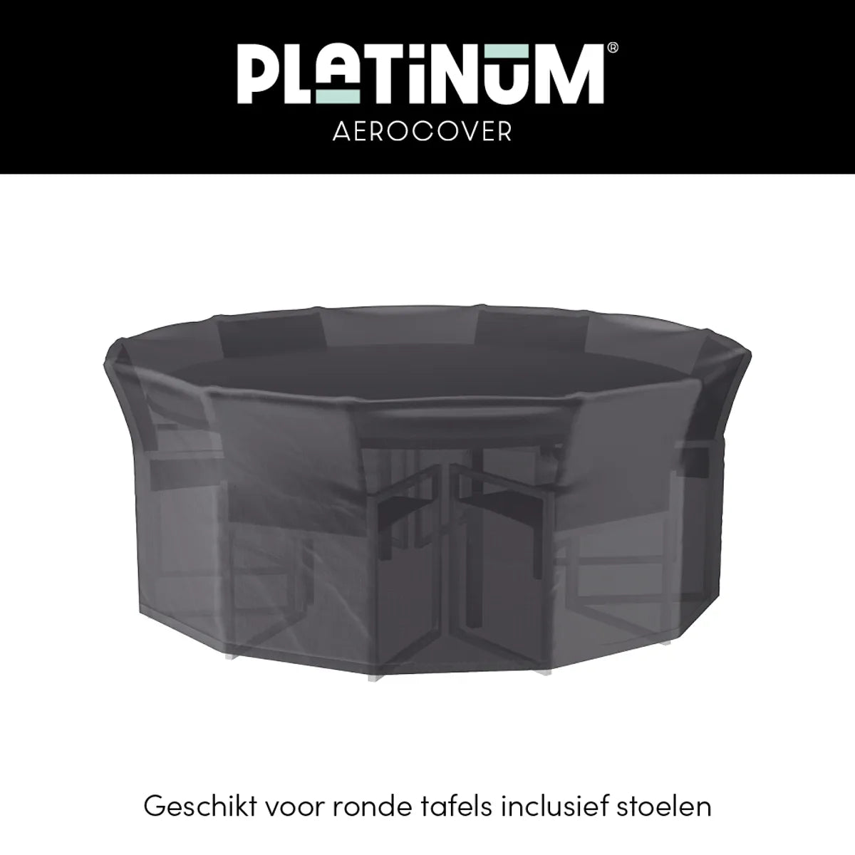 AEROCOVER Tuinset hoes - dia 200xH85cm - antraciet