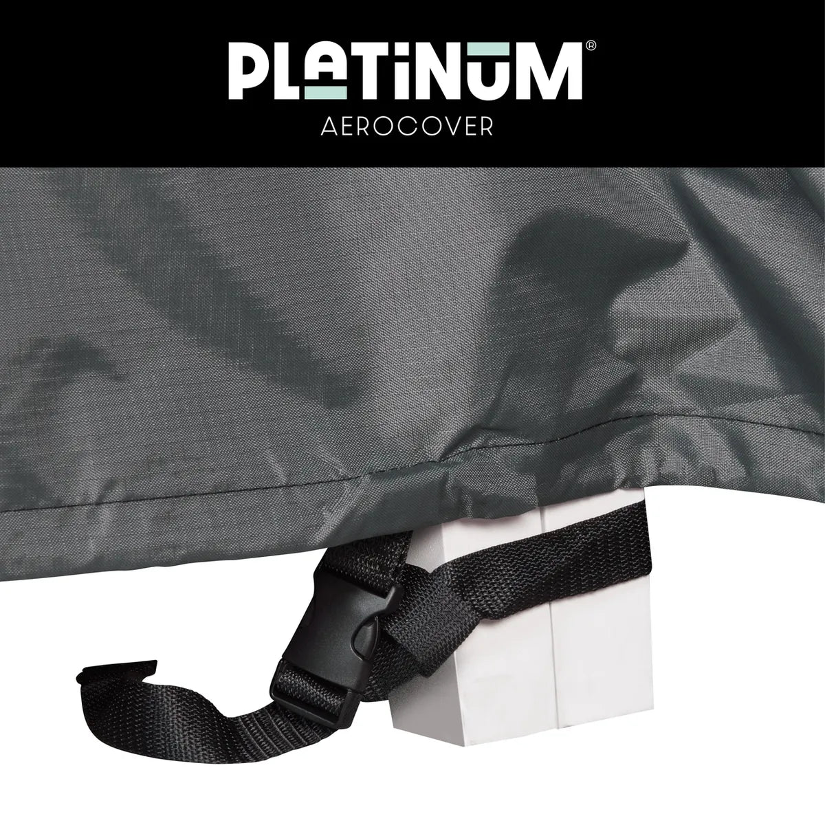 AEROCOVER Loungeset hoes L-vorm - 255x 255x100xH70cm - antraciet