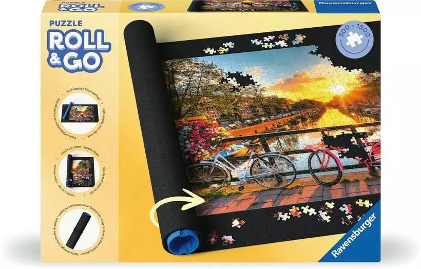 RAVENSBURGER - Rol je puzzel van 300 tot 1500 stukjes - matmaat +- 100x80cm