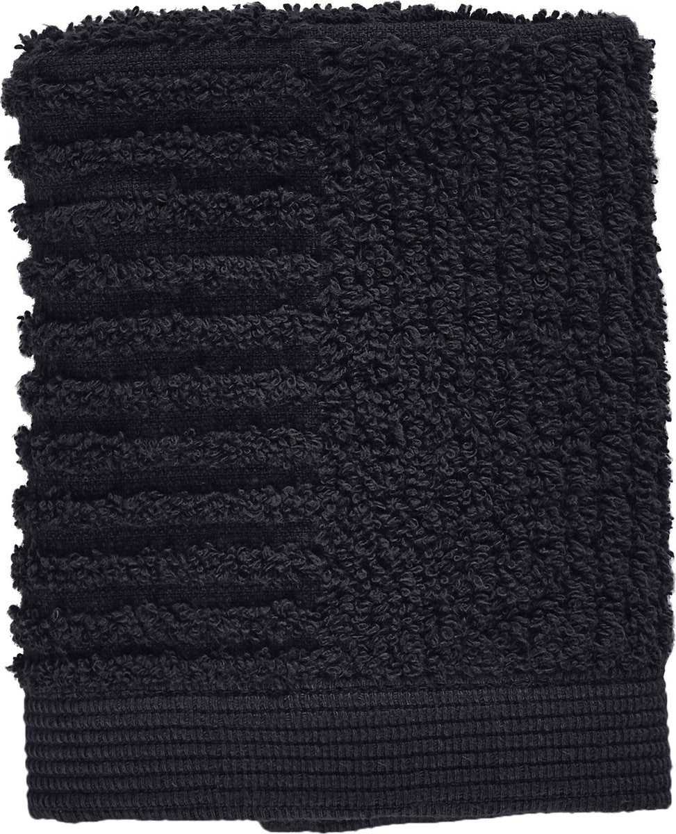 ZONE Classic gastendoekje 30x30cm- zwart ZONDEC444330492