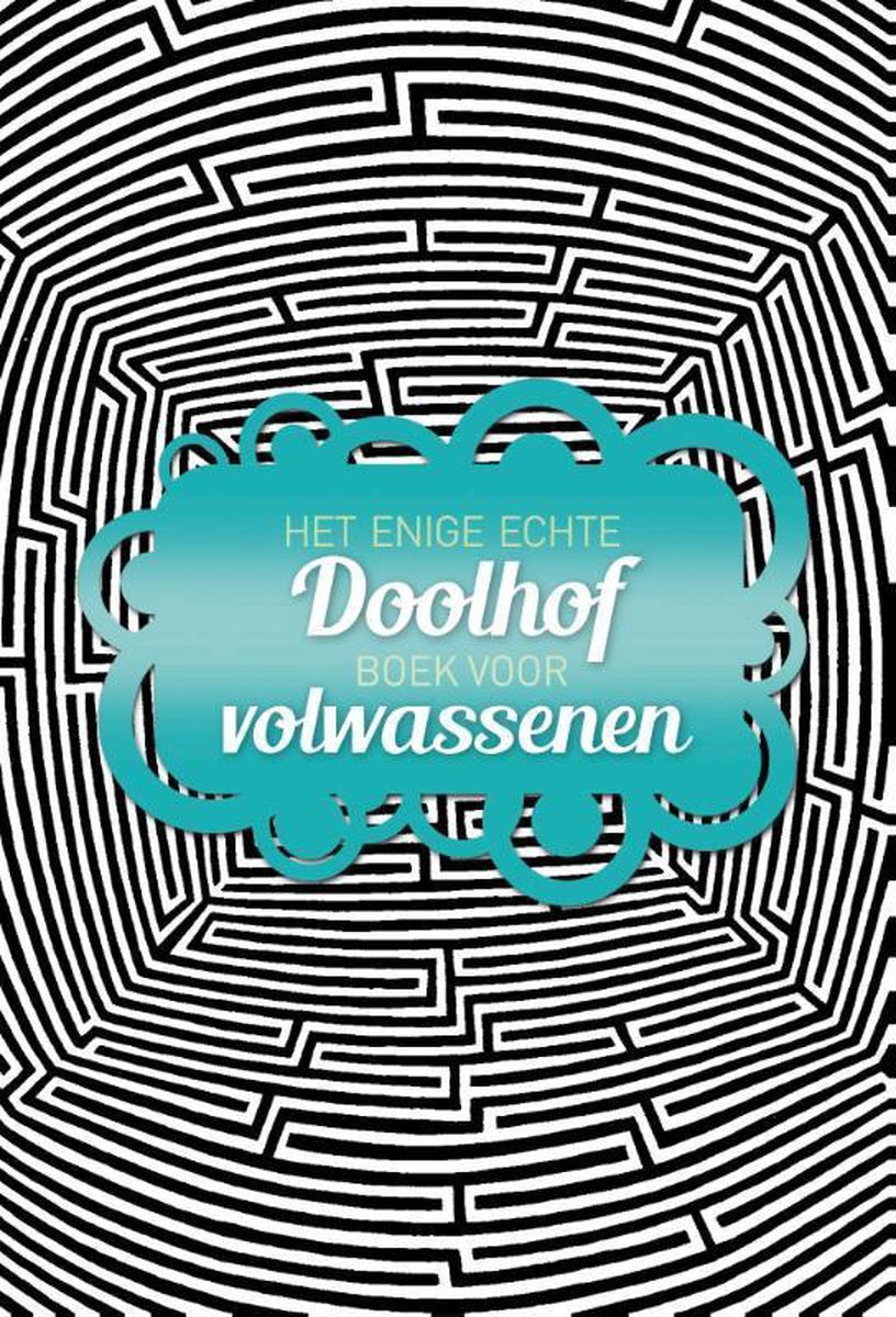 Enige echte doolhofboek vr volwassenen