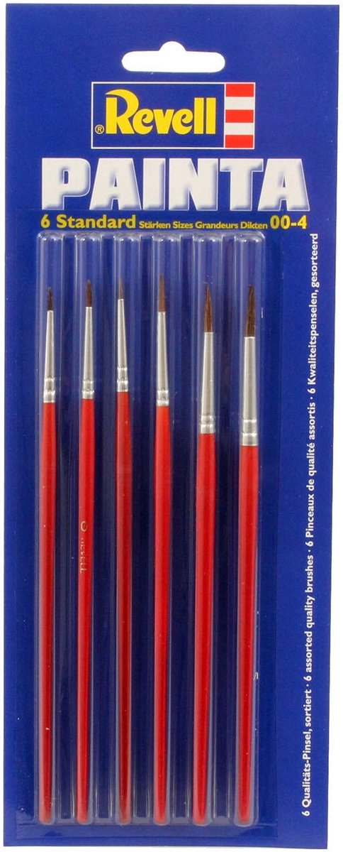 REVELL - Painta standard 6 penselen