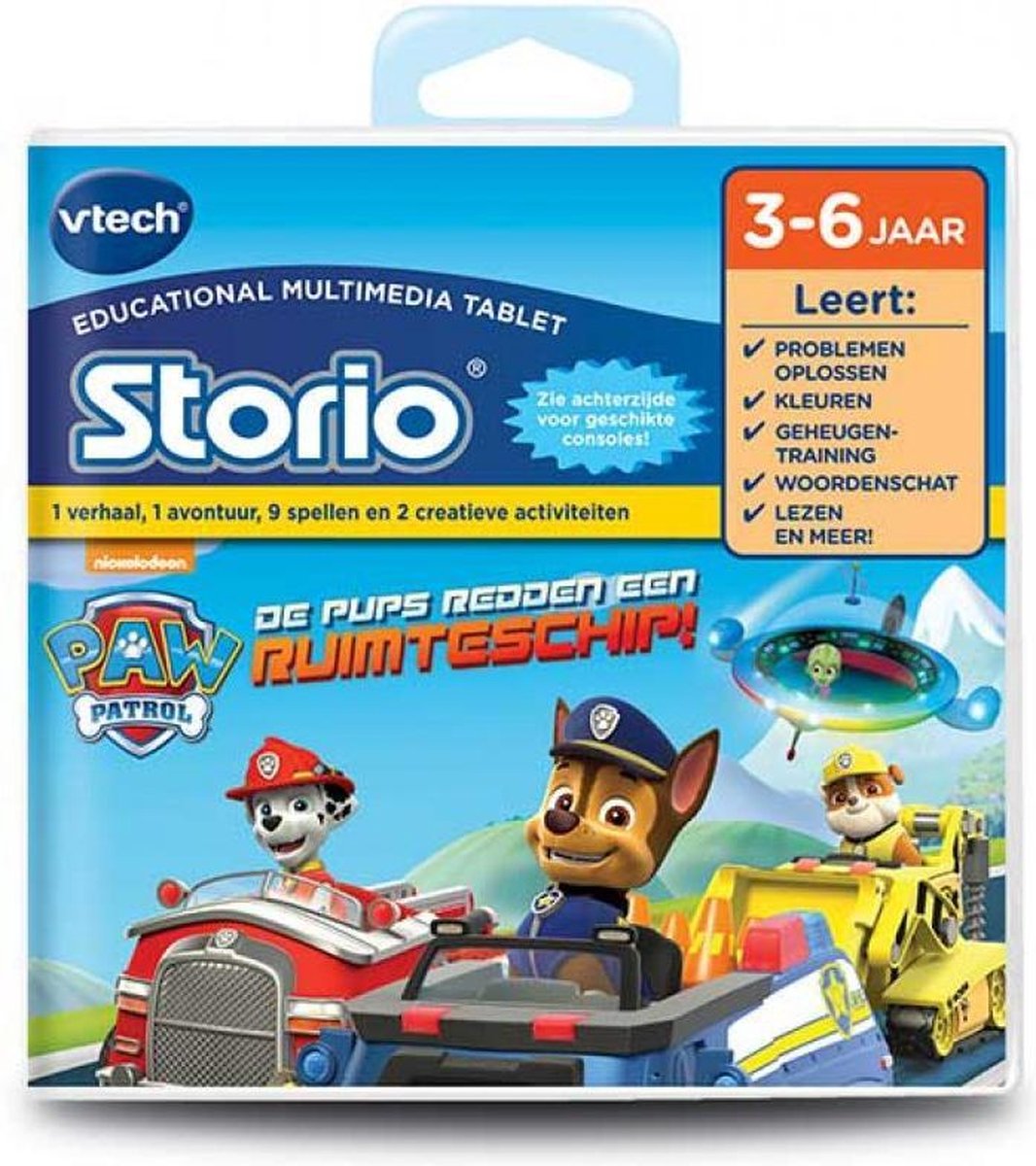 VTECH Storio - Cartridge PAW PATROL