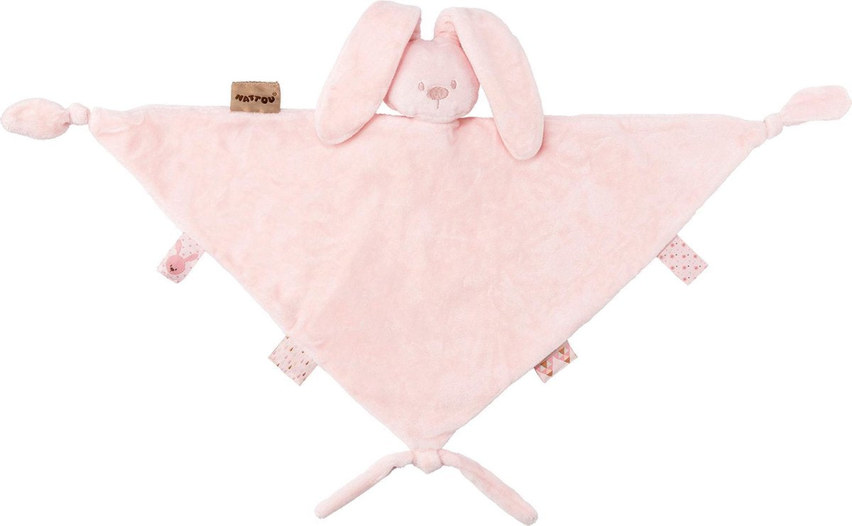 NATTOU Lapidou maxi doudou - roze TU LU
