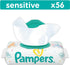 PAMPERS vochtige doekjes 56st. - sensiti 622284