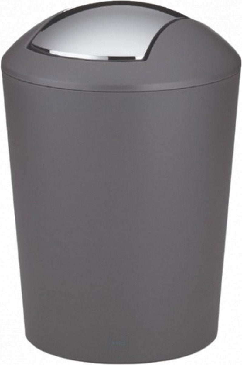 KELA Marta cosmetica vuilbakje - 1.7L 15x21cm - grijs