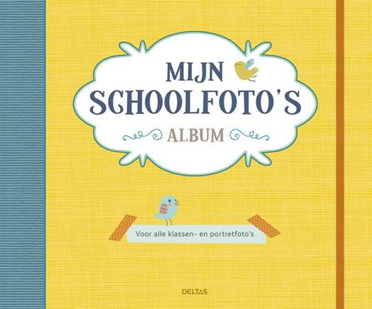 Mijn schoolfoto's album - geel