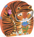DJECO Puzzel silhouette - Tijger op pad 24st.