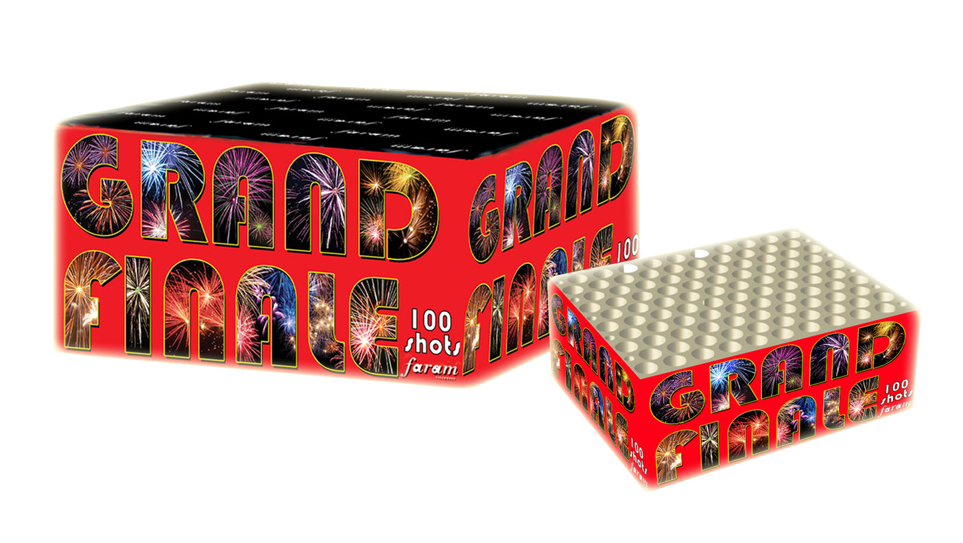 Vuurwerk Grand Finale - 100 shots - 493,5g F2 30sec